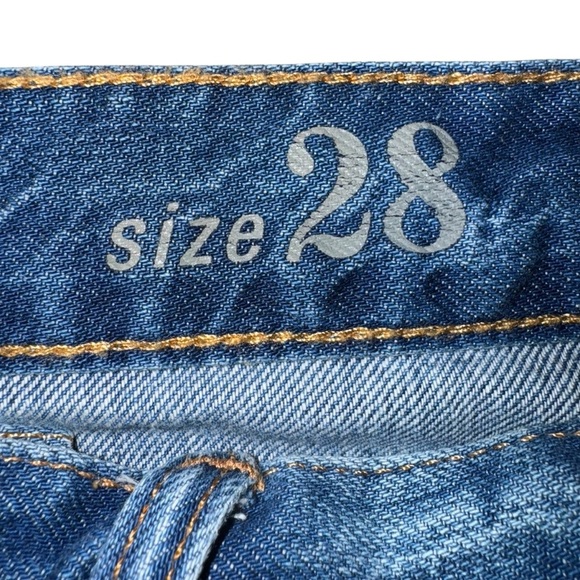 J.Crew Women’s Denim Mini Skirt Size 28 Blue Jean 5-Pocket Casual - Picture 5 of 6